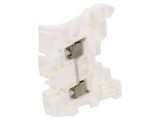 Conector electric alb 2 borne 4mm2 SNK 600V, TE Connectivity