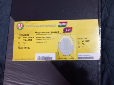 Bilet Ungaria - Norvegia foto