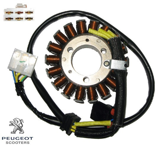 Magnetou (stator aprindere) original Peugeot Elyseo - Elystar 4T 125-150cc - 18 poli