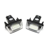 Lampi numar led PEUGEOT 206, 207, 306, 406, 407, 307, 308, 5008, PARTNER - BTLL-046