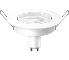 Bec LED spot Philips, GU10, 4.7W (50W), 345 lm, lumina foto