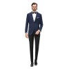 Sacou barbati ceremonie albastru S015B, 44, 46, 48, 50
