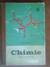 Chimie. Manual pentru anul 4 liceu-C.D.Nenitescu foto