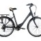 Bicicleta de oras Leader Fox Domesta, 7 viteze, roata 26&quot;, cadru 19&quot; - gri