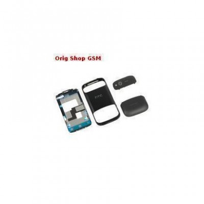 Carcasa HTC Desire S Complet Negru Original China foto