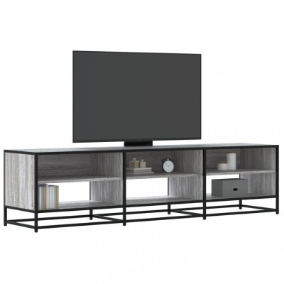 Gossi dulap tv, gri sonoma, 180x40x46 cm, lemn prelucrat foto