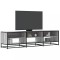 Gossi dulap tv, gri sonoma, 180x40x46 cm, lemn prelucrat