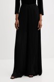 Silvian Heach pantaloni BOHI culoarea negru, lat, high waist, GPA25317PA
