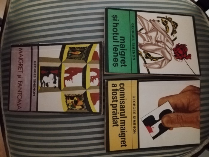 G. Simenon Maigret si Fantoma,Maigret si hotul lenes,Maigret a fost pradat