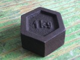 Greutate de 1 kg pentru cantar realizata in perioada Comunista RPR anii 50 !