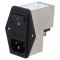 Conector alimentare AC C14 ecranat 10A