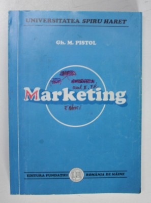 MARKETING ED. a - III - a de GH. M. PISTOL , 2004 foto