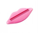 Storcator continut tuburi diverse, pasta de dinti, cosmetice, creme, plastic, roz