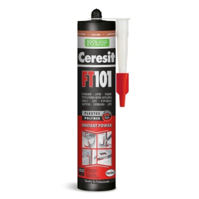Adeziv etansant Ceresit FT 101, maro, 280 ml foto