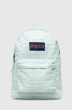 Jansport rucsac culoarea turcoaz, mare, modelator