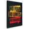 Tablou afis No Fear No Limits No Excuses Tablou canvas pe panza CU RAMA 60x80 cm