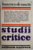 Studii Critice &ndash; Francesco de Sanctis: Carte Noua/Anticariat, Stare Buna/Foarte Buna - Critica Literara &amp; Studii Literare