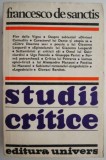 Studii Critice &ndash; Francesco de Sanctis: Carte Noua/Anticariat, Stare Buna/Foarte Buna - Critica Literara &amp; Studii Literare