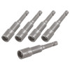 Adaptor Magnetic Bit 13mm x 65mm, Set 5 Bucati, Prindere Rapida