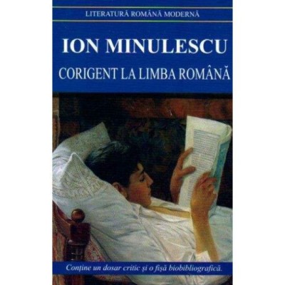 Corigent la limba romana foto