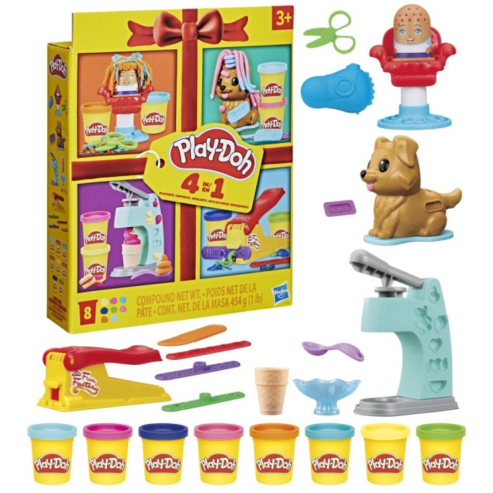 PLAY DOH SET CREATII 4 IN 1