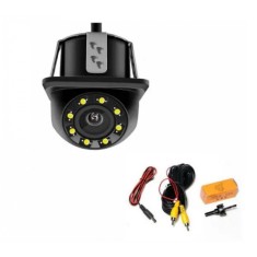 Camera de Marsarier, AutoREY&reg; Premium, Incastrabila 18mm, 8 LED-uri, oblica 12v Universala