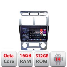 Navigatie Kia Sportage 2005-2007 Edotec Kit-0023 8 core QLED 2K 16+512 360 Android Waze USB Navigatie Internet Youtube Radio CarStore Technology foto