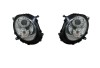 Set faruri tuning Mini ONE/Cooper/Clubman/Clubvan/Coupe/Roadster/Cabrio, 07.202012, cu LED daytime running light; H9; electrical; crom, transparent;