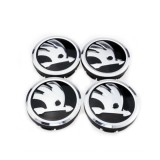 Set 4 capace Jante aliaj Skoda 60mm