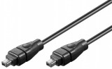 Cablu firewire 4 pini la 4 pini 4.5m Negru, KFIR44-5, Oem