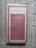 Texte filosofice - Karl Jaspers ( colectia idei contemporane , 390 pagini )