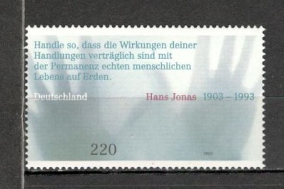 Germania.2003 100 ani nastere H.Jonas-filozof MG.985 foto