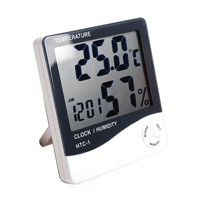 Termometru cu afisarea temperaturii si a umiditatii HTC-1, functie alarma Termometru cu afisarea temperaturii si a umiditatii HTC-1, functie alarma
