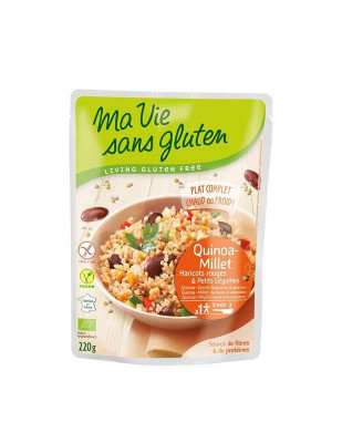 Quinoa si Mei cu Legume Bio Ma Vie Sans Gluten 220gr foto