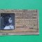 Bucuresti Carte / Carnet de identitate Calatorie CFR Ministerul de razboi 1947