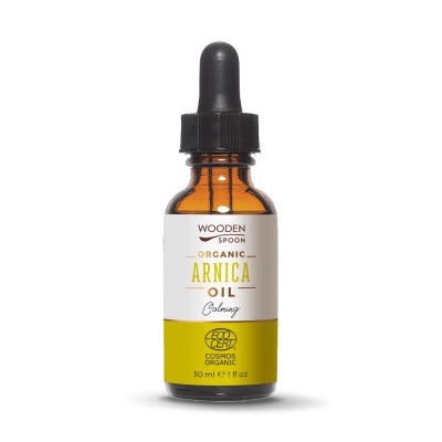 Ulei de Arnica macerat la rece, bio, 30ml, Wooden Spoon foto