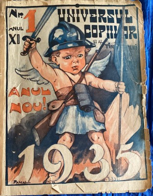 UNIVERSUL COPIILOR SI AL TINERETULUI(An XI,Nr.1/dec.1934)UZURA DIN POZE foto