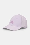 adidas sapca BBCAP LT NL culoarea violet, neted, JN2413