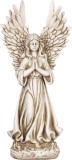 Statueta &icirc;nger rugator pentru mormant, polyresin, 16,5x10x36 cm