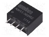Convertor de tensiune, DC-DC, intrare 4,5...5,5V DC, iesire 9V DC, putere 1W, AIMTEC - AM1S-0509SZ