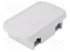 Carcasa ABS, 66mmx108mmx34mm, MASZCZYK - KM-115/GY