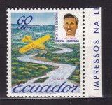 ECUADOR ANIVERSARI AVIATIE NATE SAINT MNH, Nestampilat