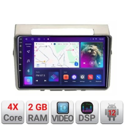 Navigatie Toyota Verso intre anii 2004-2009 Android radio gps internet 2+32 Kit-VERSO-2004+EDT-E209 CarStore Technology foto