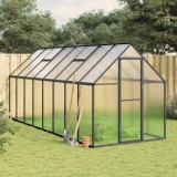 Gossi sere cu cadru de baza, antracit, 445x169x195 cm, aluminiu
