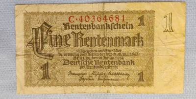 Germania - 1 RentenMark (1937) sC403 foto