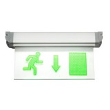 Indicator EXIT Sageata Iesire 220V cu LED si Acumulator ATRA 5113 MNR4969
