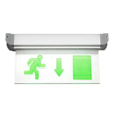 Indicator EXIT Sageata Iesire 220V cu LED si Acumulator ATRA 5113 MNR4969 foto