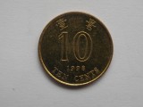 10 CENTS 1998 HONG KONG, Asia