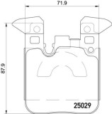 BREMBO P 06 087 PRIME LINE set placute frana,frana disc