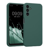 Husa Kwmobile pentru Samsung Galaxy A14 5G, Verde, Silicon, KWM000018GD032C, Carcasa